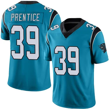 Youth Nike Carolina Panthers Kobe Prentice Blue Alternate Vapor Untouchable Jersey - Limited