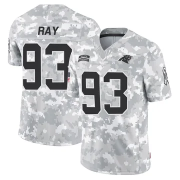 Youth Nike Carolina Panthers LaBryan Ray Arctic Camo 2024 Salute to Service Jersey - Limited