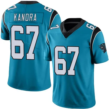 Youth Nike Carolina Panthers Luke Kandra Blue Alternate Vapor Untouchable Jersey - Limited