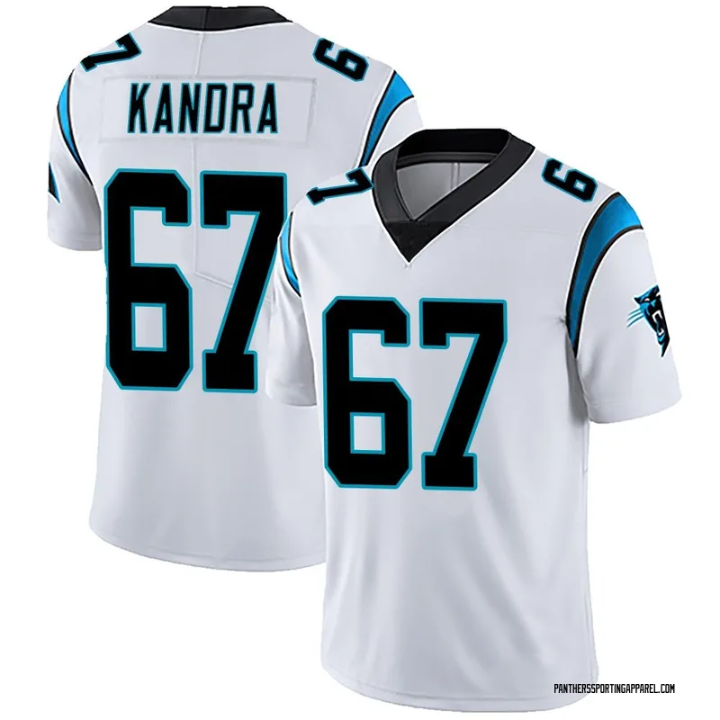 Youth Nike Carolina Panthers Luke Kandra White Vapor Untouchable Jersey - Limited