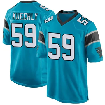 Youth Nike Carolina Panthers Luke Kuechly Blue Alternate Jersey - Game