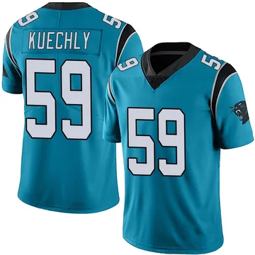 Youth Nike Carolina Panthers Luke Kuechly Blue Alternate Vapor Untouchable Jersey - Limited