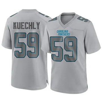 Youth Nike Carolina Panthers Luke Kuechly Gray Atmosphere Fashion Jersey - Game