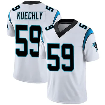 Youth Nike Carolina Panthers Luke Kuechly White Vapor Untouchable Jersey - Limited