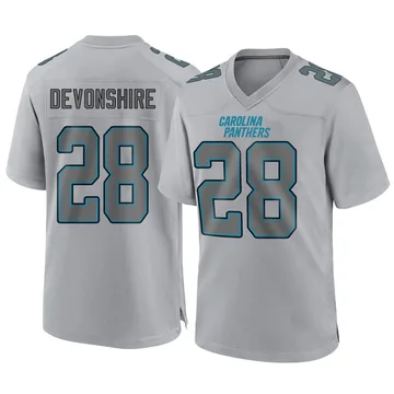 Youth Nike Carolina Panthers M.J. Devonshire Gray Atmosphere Fashion Jersey - Game