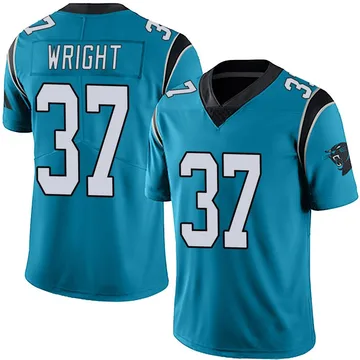 Youth Nike Carolina Panthers Matthew Wright Blue Alternate Vapor Untouchable Jersey - Limited
