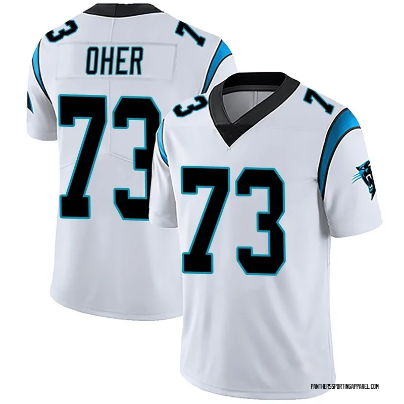 Youth Nike Carolina Panthers Michael Oher White Vapor Untouchable Jersey - Limited