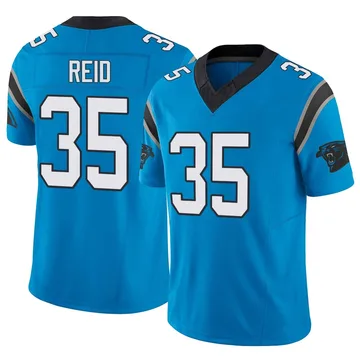 Youth Nike Carolina Panthers Michael Reid Blue Vapor F.U.S.E. Jersey - Limited