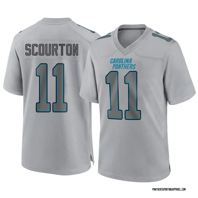 Youth Nike Carolina Panthers Nic Scourton Gray Atmosphere Fashion Jersey - Game