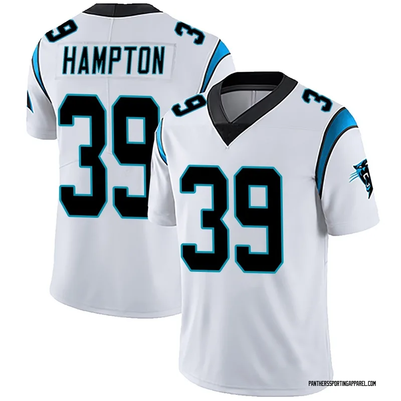 Youth Nike Carolina Panthers Nick Hampton White Vapor Untouchable Jersey - Limited