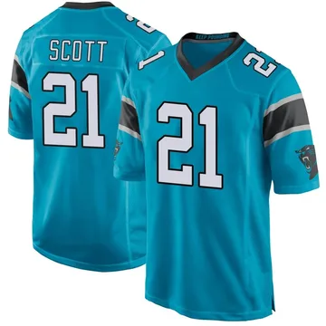 Youth Nike Carolina Panthers Nick Scott Blue Alternate Jersey - Game