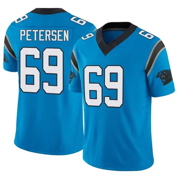 Youth Nike Carolina Panthers Parker Petersen Blue Vapor F.U.S.E. Jersey - Limited