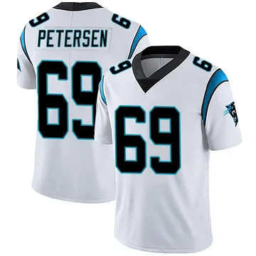 Youth Nike Carolina Panthers Parker Petersen White Vapor Untouchable Jersey - Limited