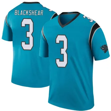 Youth Nike Carolina Panthers Raheem Blackshear Blue Color Rush Jersey - Legend