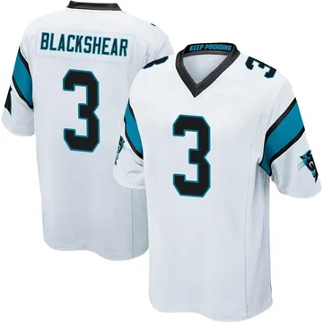 Youth Nike Carolina Panthers Raheem Blackshear White Jersey - Game