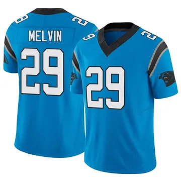 Youth Nike Carolina Panthers Rashaan Melvin Blue Vapor F.U.S.E. Jersey - Limited
