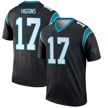 Youth Nike Carolina Panthers Rashard Higgins Black Jersey - Legend