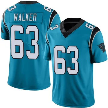 Youth Nike Carolina Panthers Rasheed Walker Blue Alternate Vapor Untouchable Jersey - Limited
