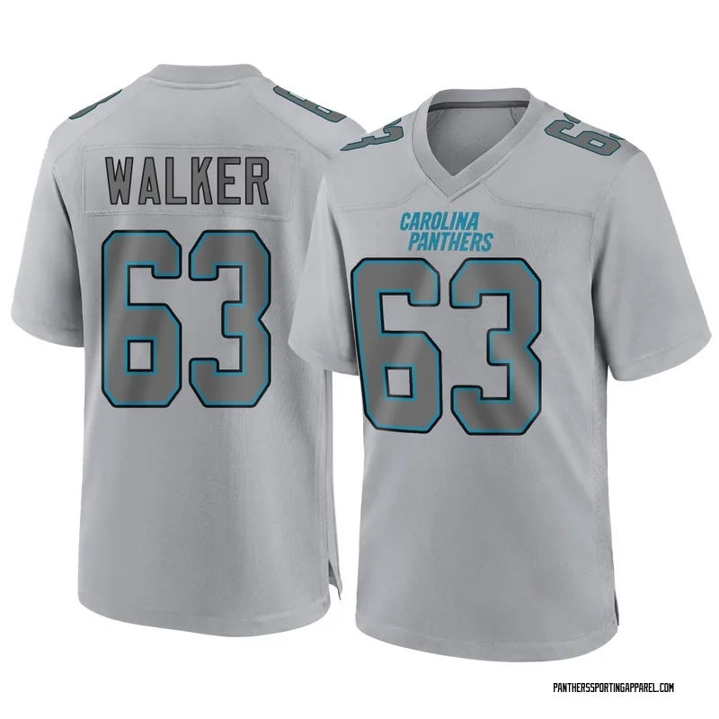 Youth Nike Carolina Panthers Rasheed Walker Gray Atmosphere Fashion Jersey - Game