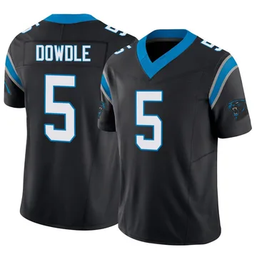 Youth Nike Carolina Panthers Rico Dowdle Black Vapor F.U.S.E. Jersey - Limited