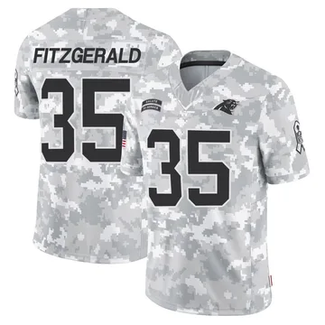 Youth Nike Carolina Panthers Ryan Fitzgerald Arctic Camo 2024 Salute to Service Jersey - Limited