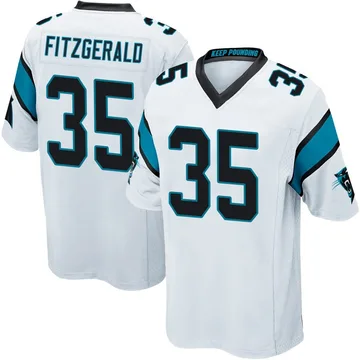 Youth Nike Carolina Panthers Ryan Fitzgerald White Jersey - Game