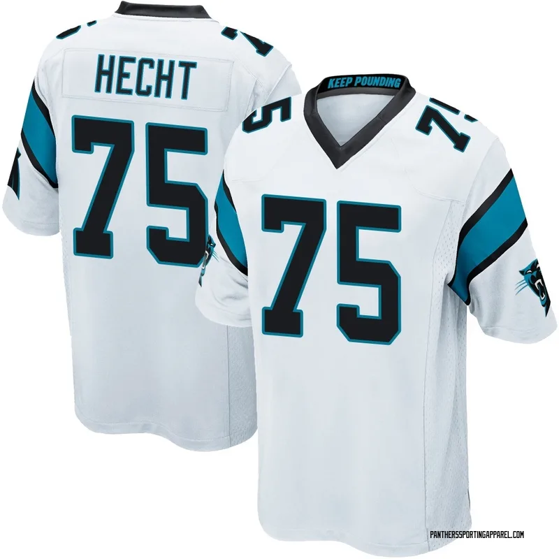 Youth Nike Carolina Panthers Sam Hecht White Jersey - Game