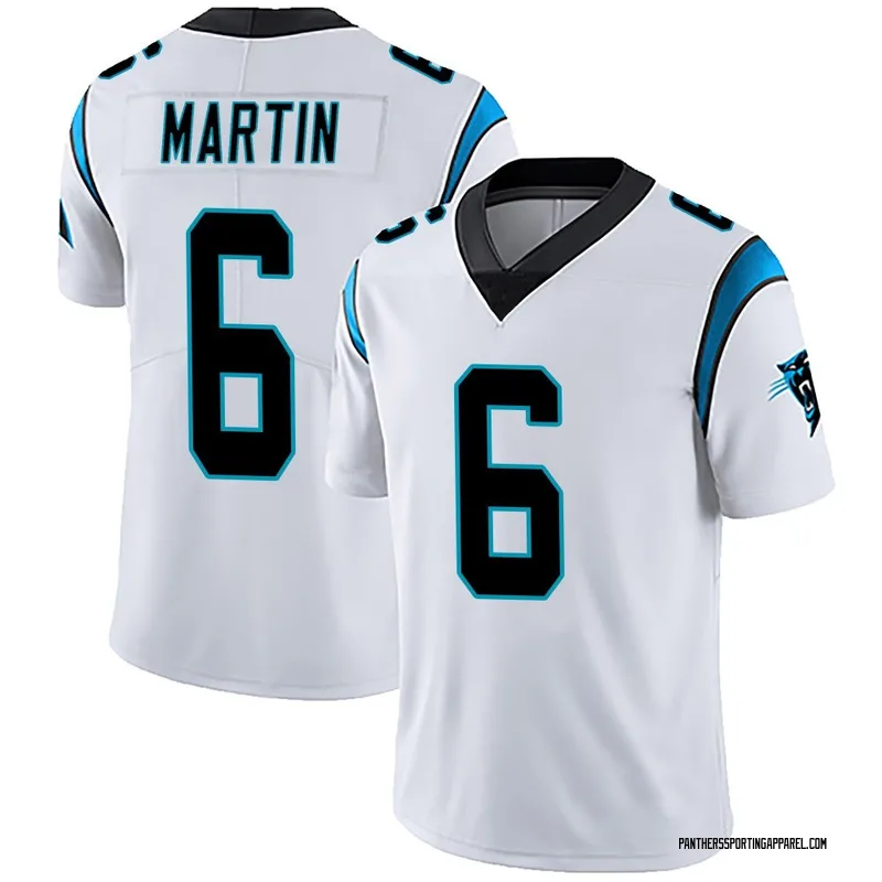 Youth Nike Carolina Panthers Sam Martin White Vapor Untouchable Jersey - Limited