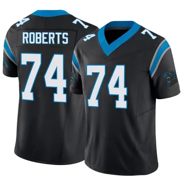 Youth Nike Carolina Panthers Sam Roberts Black Vapor F.U.S.E. Jersey - Limited