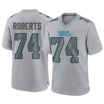 Youth Nike Carolina Panthers Sam Roberts Gray Atmosphere Fashion Jersey - Game