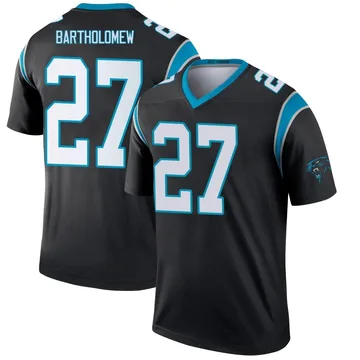 Youth Nike Carolina Panthers Shemar Bartholomew Black Jersey - Legend