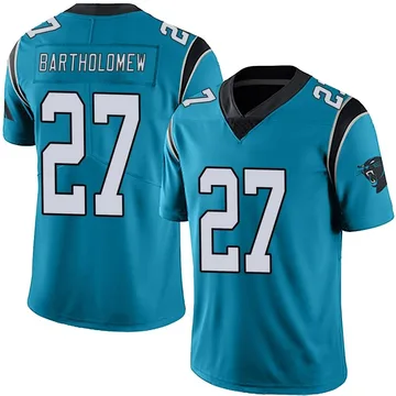 Youth Nike Carolina Panthers Shemar Bartholomew Blue Alternate Vapor Untouchable Jersey - Limited
