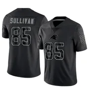 Youth Nike Carolina Panthers Stephen Sullivan Black Reflective Jersey - Limited
