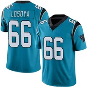 Youth Nike Carolina Panthers Steven Losoya Blue Alternate Vapor Untouchable Jersey - Limited