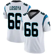 Youth Nike Carolina Panthers Steven Losoya White Vapor Untouchable Jersey - Limited