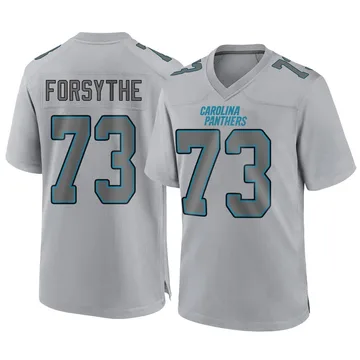 Youth Nike Carolina Panthers Stone Forsythe Gray Atmosphere Fashion Jersey - Game