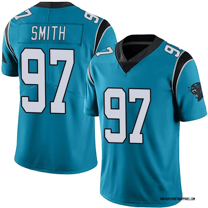 Youth Nike Carolina Panthers T.J. Smith Blue Alternate Vapor Untouchable Jersey - Limited