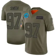 Youth Nike Carolina Panthers T.J. Smith Camo 2019 Salute to Service Jersey - Limited
