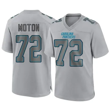 Youth Nike Carolina Panthers Taylor Moton Gray Atmosphere Fashion Jersey - Game