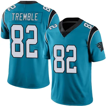 Youth Nike Carolina Panthers Tommy Tremble Blue Alternate Vapor Untouchable Jersey - Limited