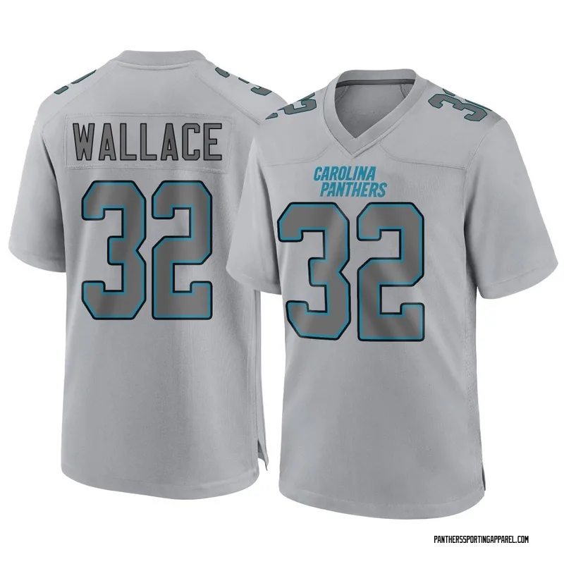 Youth Nike Carolina Panthers Trevin Wallace Gray Atmosphere Fashion Jersey - Game