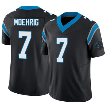 Youth Nike Carolina Panthers Tre'von Moehrig Black Vapor F.U.S.E. Jersey - Limited