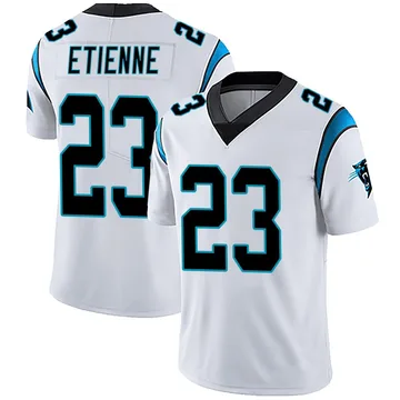 Youth Nike Carolina Panthers Trevor Etienne White Vapor Untouchable Jersey - Limited