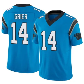 Youth Nike Carolina Panthers Will Grier Blue Vapor F.U.S.E. Jersey - Limited