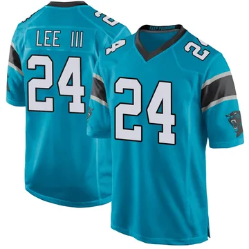 Youth Nike Carolina Panthers Will Lee III Blue Alternate Jersey - Game