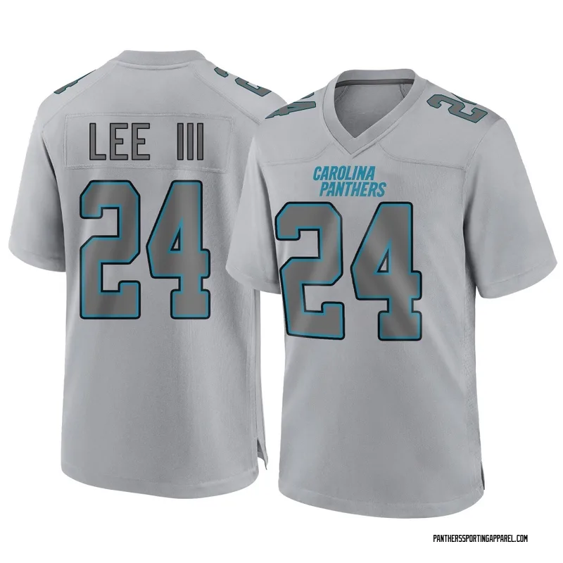 Youth Nike Carolina Panthers Will Lee III Gray Atmosphere Fashion Jersey - Game