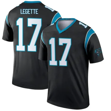 Youth Nike Carolina Panthers Xavier Legette Black Jersey - Legend