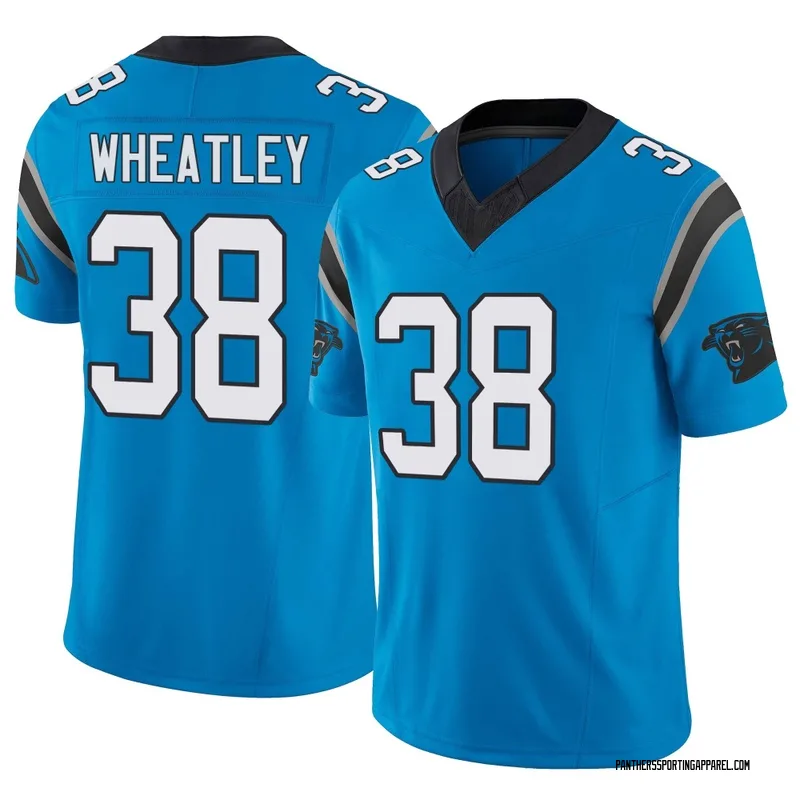Youth Nike Carolina Panthers Zakee Wheatley Blue Vapor F.U.S.E. Jersey - Limited